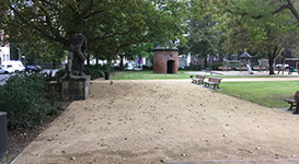 Bouleplatz im Köllnischen Park